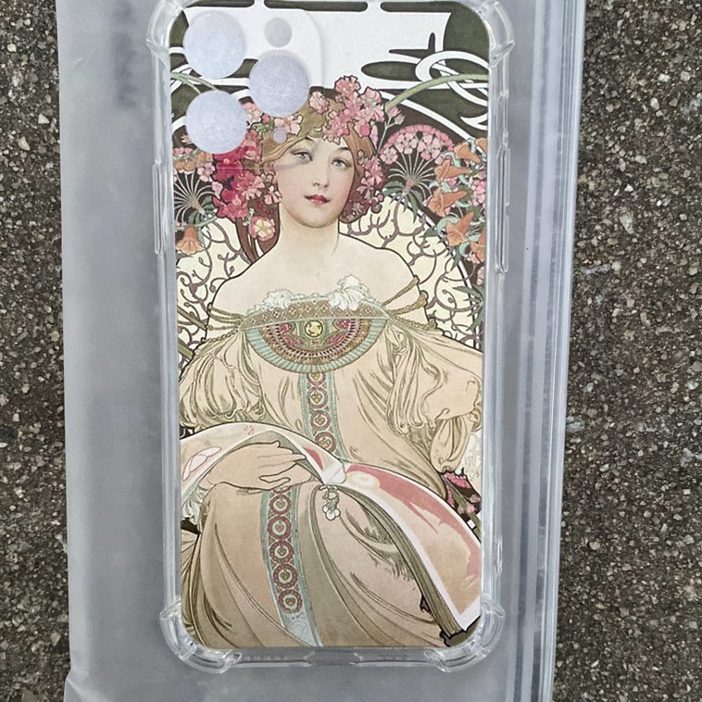 Cute Art Phone 11 Pro Protective Back Case Publisher By Alphonse Mucha
